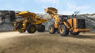CYBERMINE Cat 992K Wheel Loader Simulator CYBERMINE Cat 992K Wheel Loader Simulator