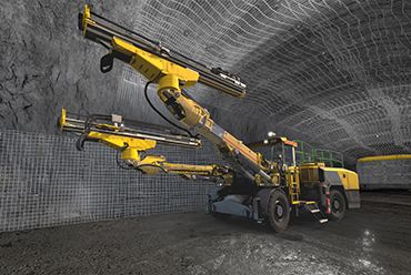 CYBERMINE Epiroc M20 Drill Rig Simulator CYBERMINE Epiroc M20 Drill Rig Simulator