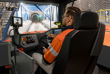 CYBERMINE Sandvik TH551 Truck Simulator CYBERMINE Sandvik TH551 Truck Simulator