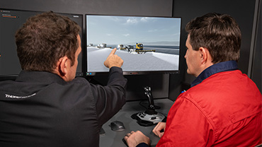Snow Removal Simulator - Coach Monitor and Debrief Snow Removal Simulator - Coach Monitor and Debrief